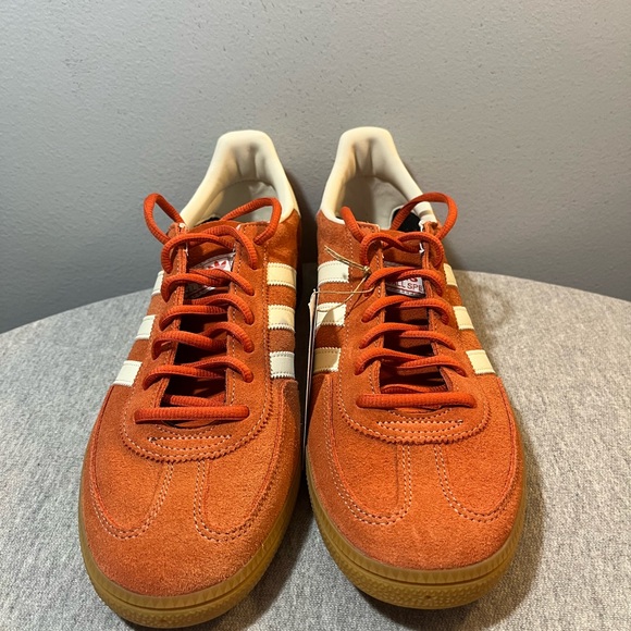 Adidas Handball Spezial Red Orange Gum Athletic Men's Shoe Size 11 IG6191 - Picture 3 of 11
